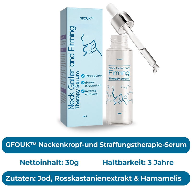 GFOUK™ Nackenkropf-und Straffungstherapie-Serum