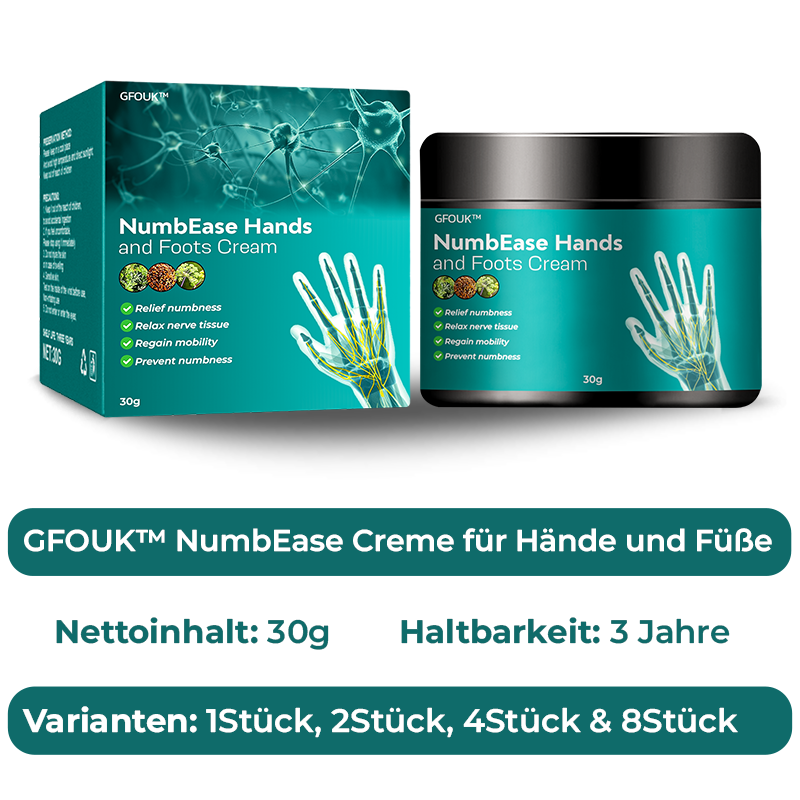 GFOUK™ NumbEase Creme für Hände und Füße